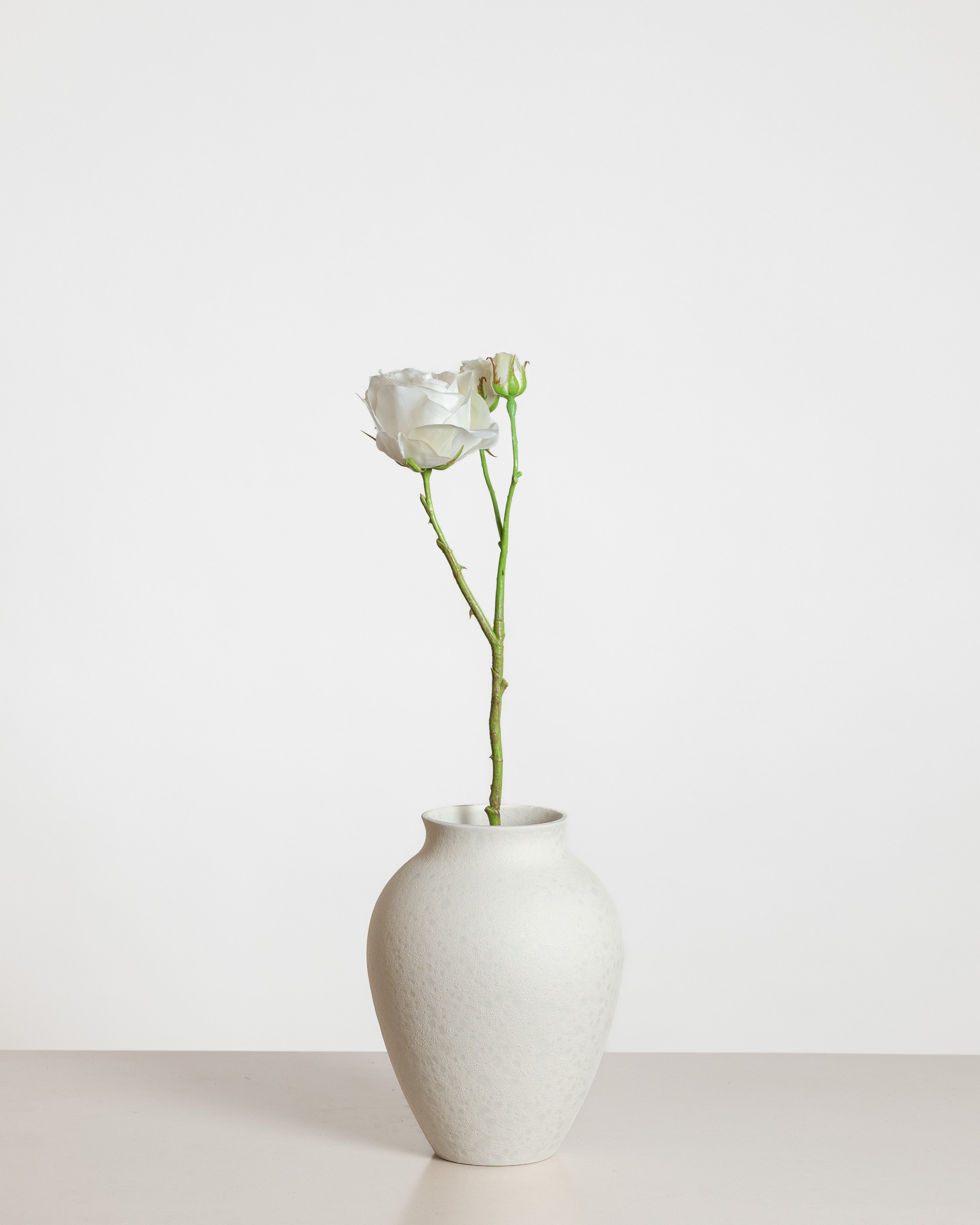 Rose Spray — White