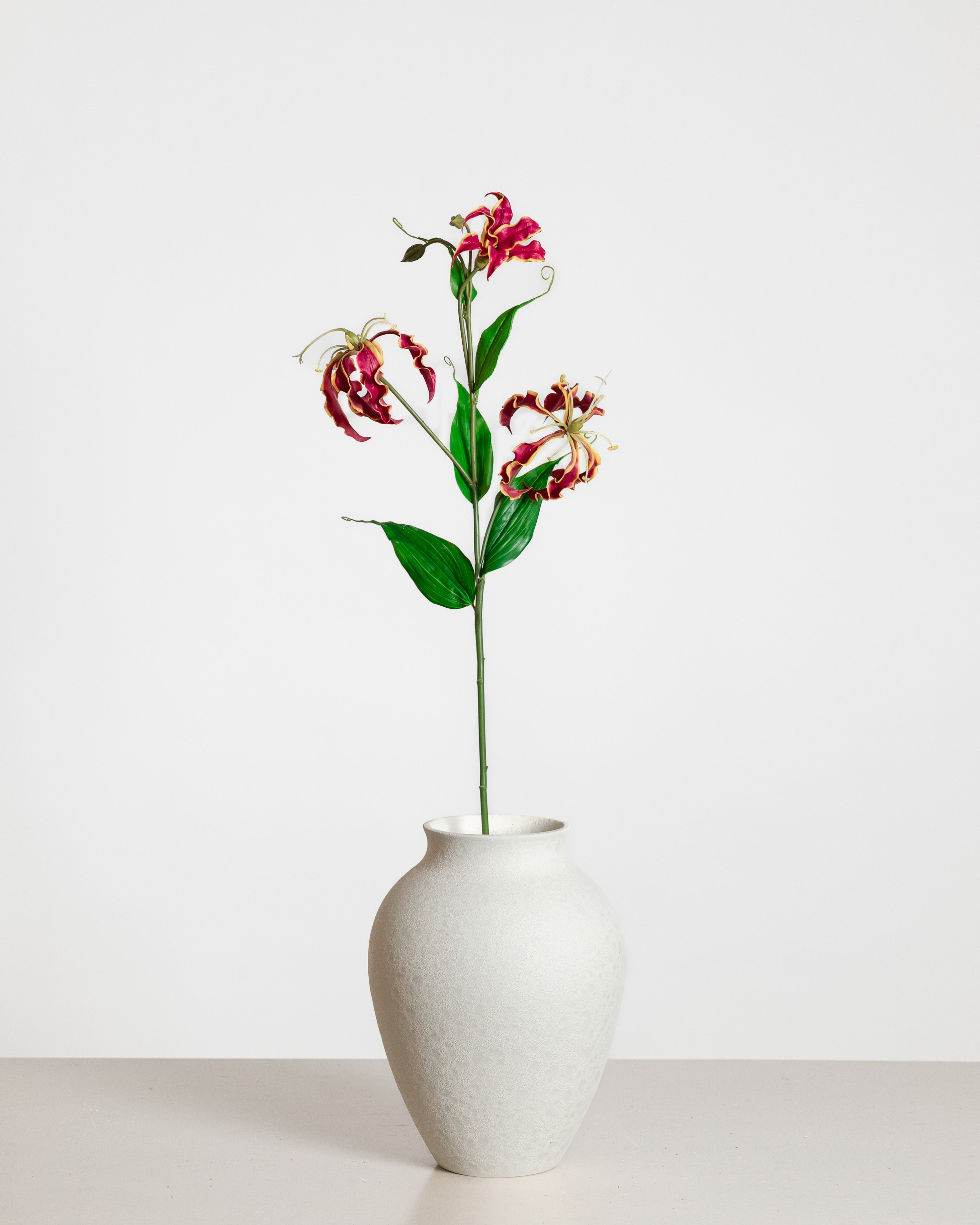 Gloriosa Flower — Red